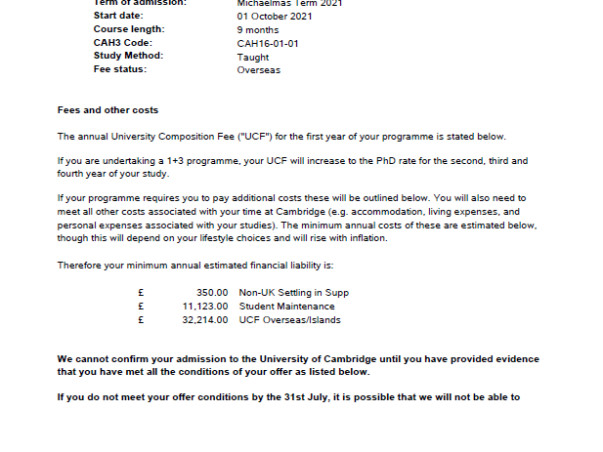 HELP ME PAVE MY PATH TO CAMBRIDGE