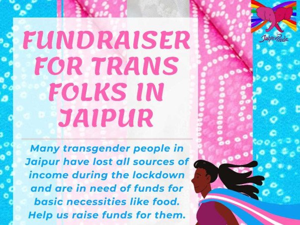 Fundraiser for Trans Folks in Jaipur