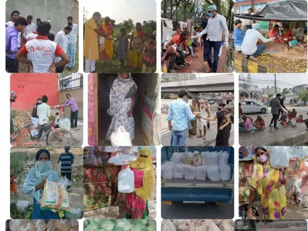HELP TO GIVE MEDICINE & DRY Rations For POOR &Needy People IN PANDEMIC