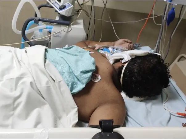 Support Naresh for the treatment of Covid-19 and Pneumonia Infection