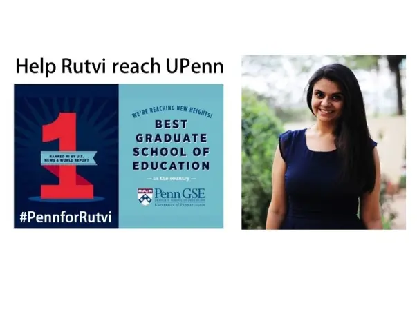Help Rutvi Reach The University Of Pennsylvania