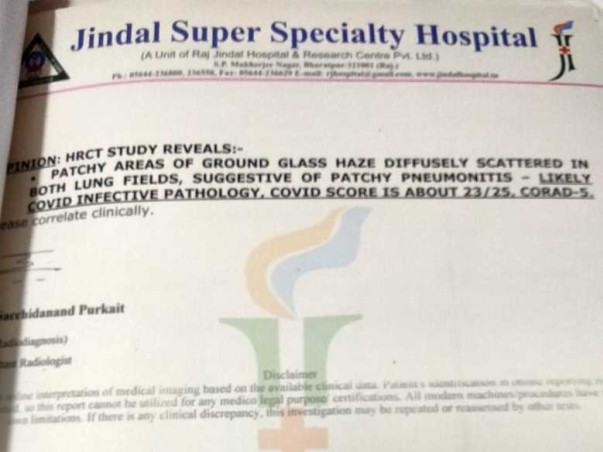 Help My Mother Fight Post Covid Pneumonia