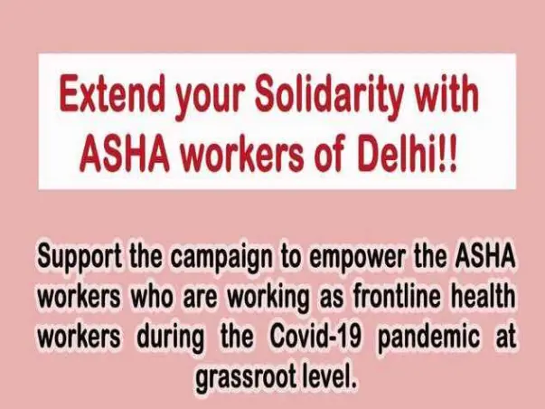 Empower the ASHA workers who are working as covid-19 warriors .