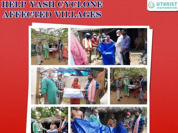 Help Poor and Needy Homeless People during YAAS Cyclone In Odisha