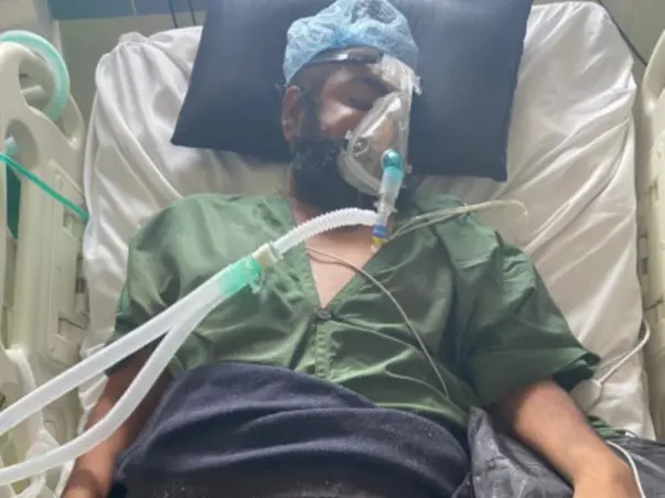 Help 28 yo Navjot Singh fight Covid