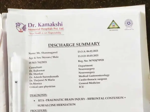 Help My father To Recover From Accident