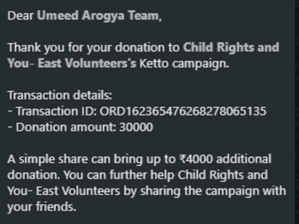 Project Umeed आरोग्य