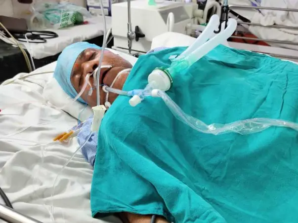 Support Ajit to Recover from Lung Infection