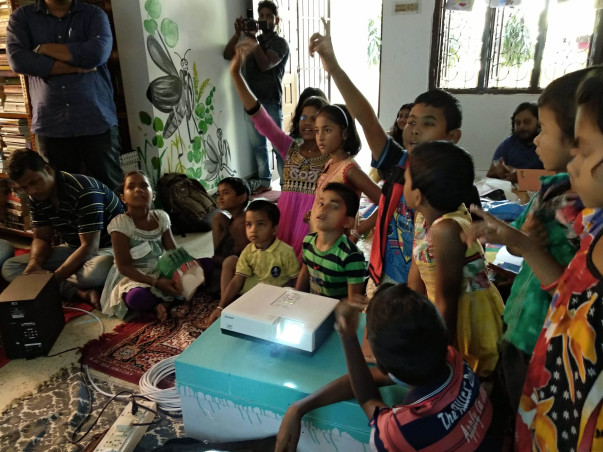 Empower children in Bhubaneswar slums to continue education