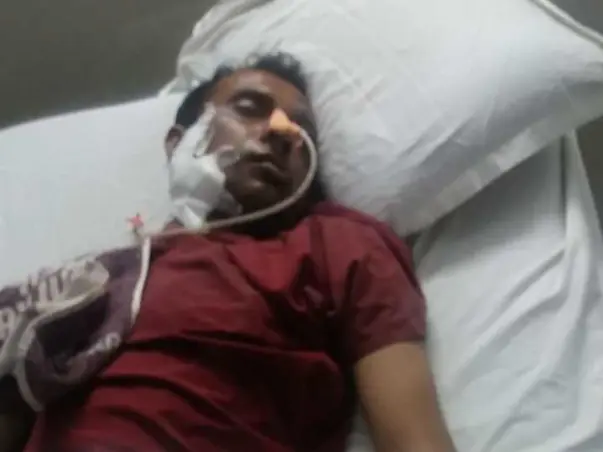 Please Help 32yrs Old Sachin Recover From Accidental Injuries