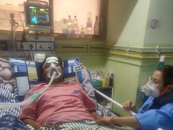 Help My Husband Deependra Fight Lung Fibrosis