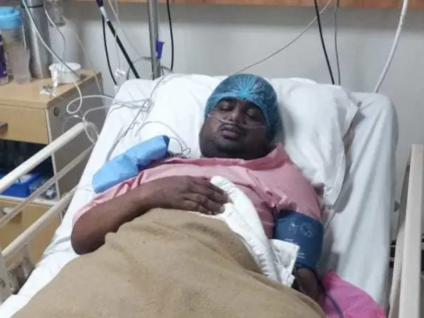 31 Years Old Shashank Shankar Pandey Needs Your Help Recover Lung Infection & Mucormycosis.