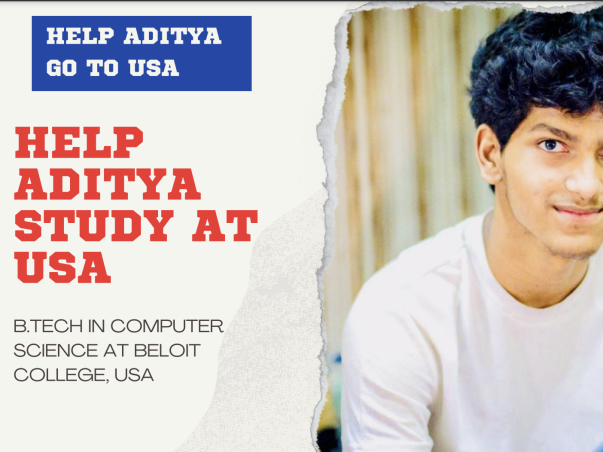 Help Aditya Study At Beloit College, USA