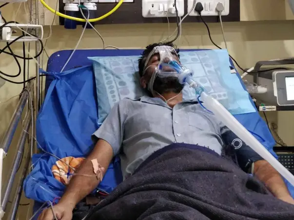 36 years old Shailesh Gaikwad needs your help fight post covid lungs damage