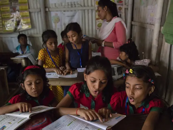 Helping Poor Girl Students Studies