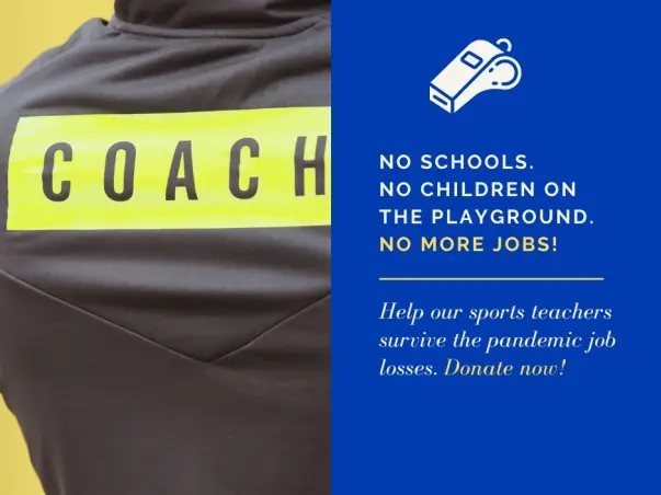 Lend your support to Sports coaches and PE teachers