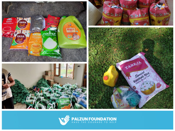 Food kits distribution campaign for people in need by Palzun.