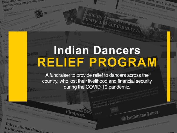 Support The Livelihood Of Indian Dancers