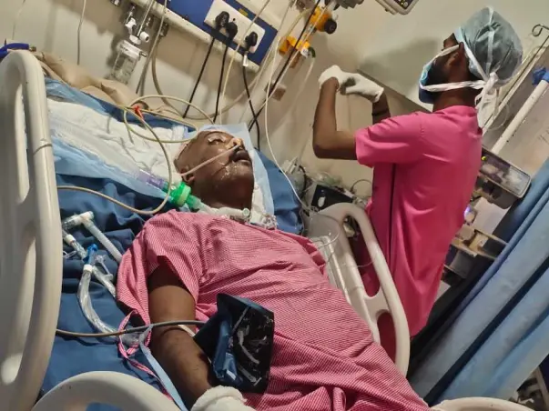 Help Srinivas To Recover From Brain Haemorrhage