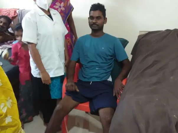 Support Salman Raju To Recover From Accidental Injuries