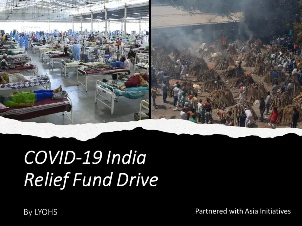 LYOHS COVID-19 INDIA RELIEF FUND DRIVE