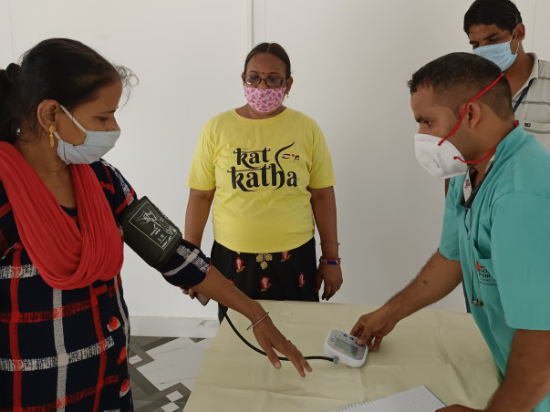 Kat-Kalrav 2021 - Health Camp for Sex workers and their children