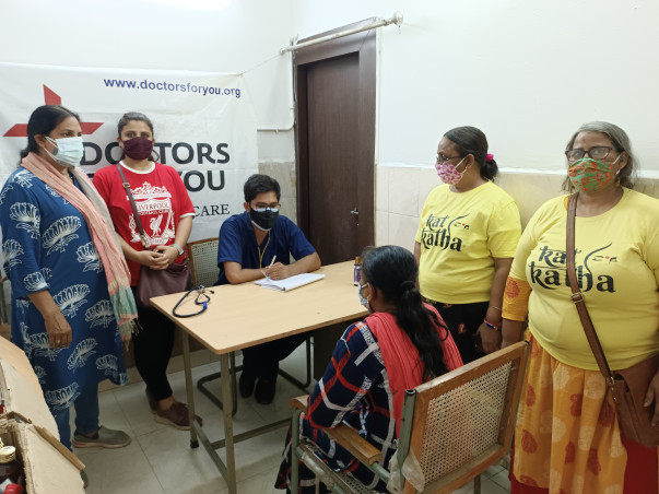 Kat-Kalrav 2021 - Health Camp for Sex workers and their children