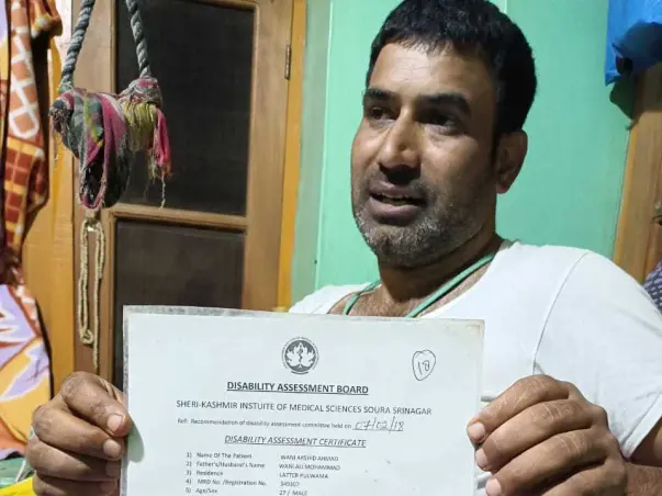 Support Mushtaq Ahmad To Recover From Spinal Cord Injuries