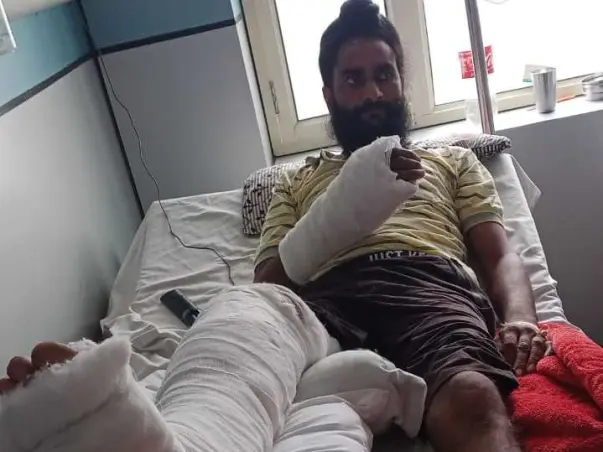 Support Mr Buta Singh Recover From Accident Multiple Injuries