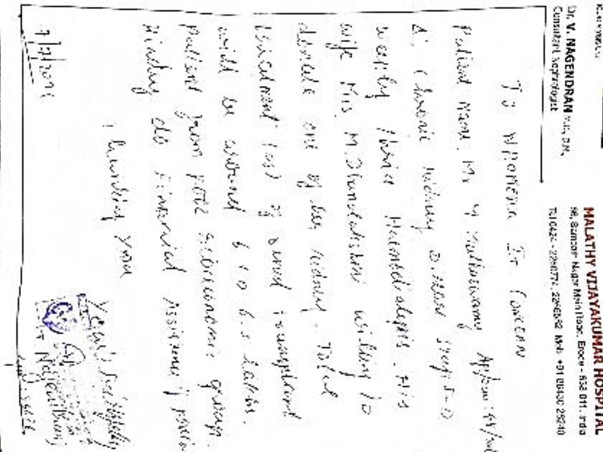 My Father Is Suffering From Kidney Failure We Need Your Help