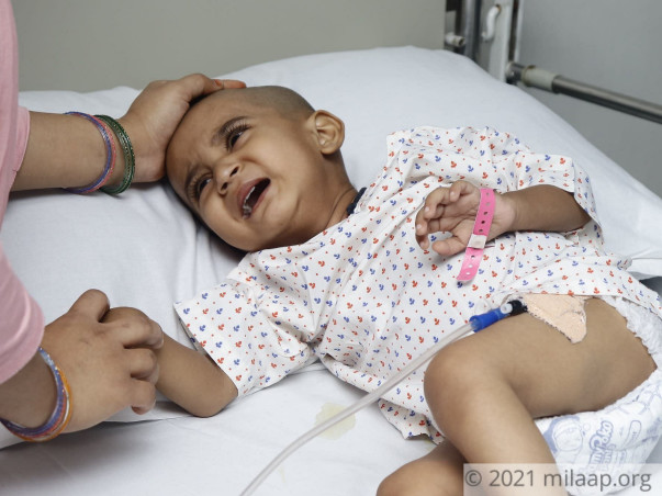 With His Kidneys At The Verge Of Failure, 2-Year Old Need Your Help!