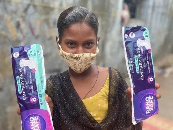 Free Pads for India - ADOPT menstruators
