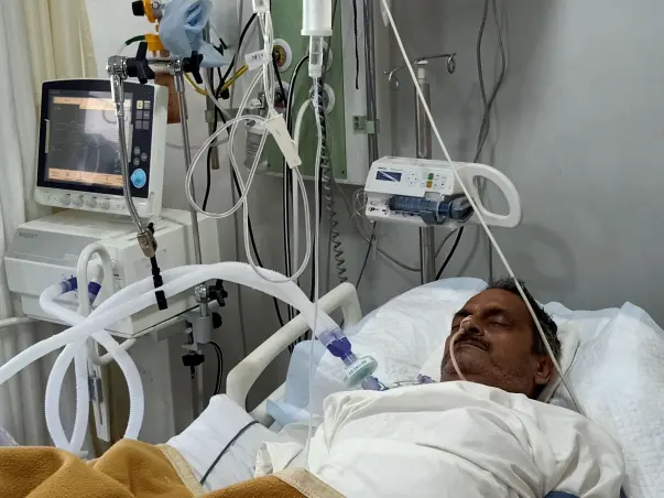 56 Years Old Rajeev Singh Tomar Needs Your Help Fight Brain Hemorrhage