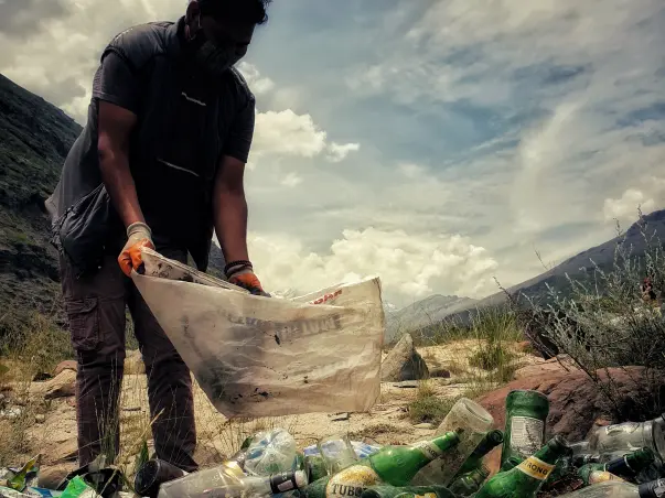 Clean-Up at 10250 Ft. (Sissu Village, Himachal Pradesh)