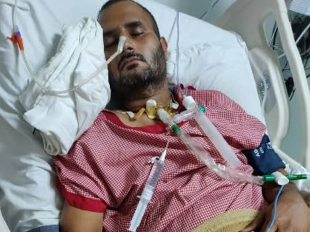 37 Years Old Akhilesh Mishra Needs Your Help Recover Brain Hemorrhage