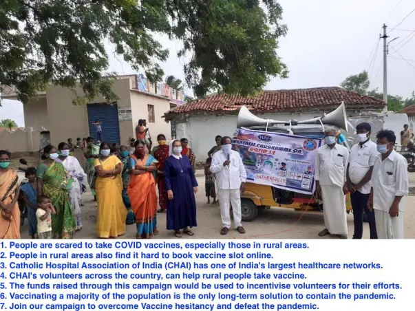 Help Rural India Get Vaccinated