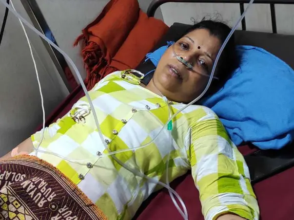 Help Rajeshree Chafe To Recover From Lung Collapse