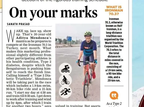 Help Me Become An Ironman Diabetic Triathlete