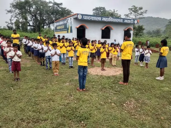 Pathshala High School- School For Coal Slum & Tribal Kids at Matari