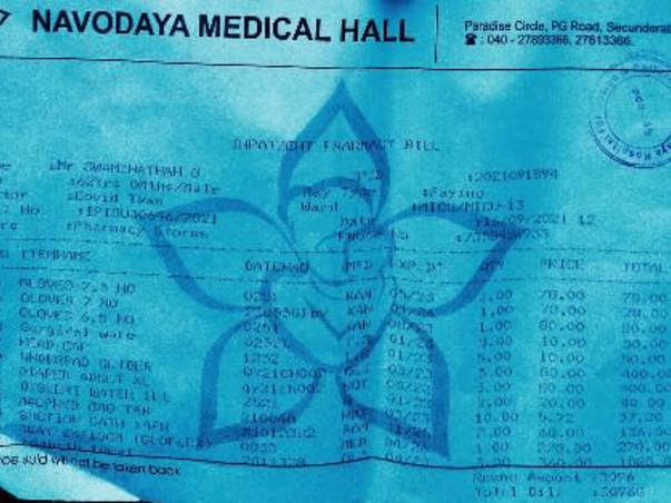 Help My 62-Year-Old Father Swaminathan Recover From Covid-19