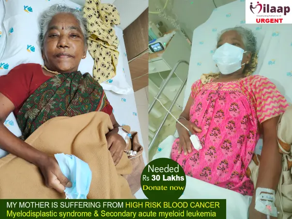 Help Shanthy to fight HIGH RISK Blood Cancer_MDS & AML