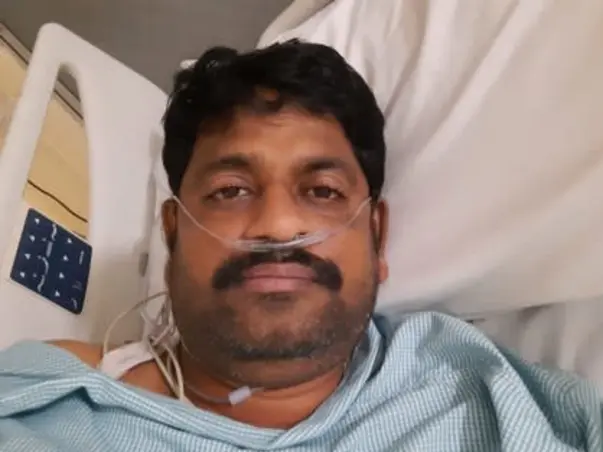 Please Support  P. Sudhakar Rao To Recover From Corona Virus (90% Lung infected)