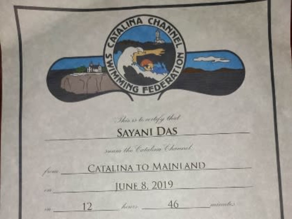 Help swimmer Sayani Das to successfully swim Molokai channel of USA!