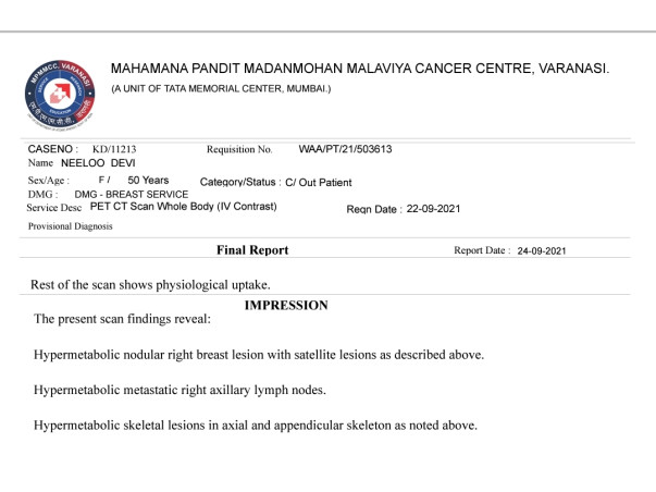 My Mother Is Struggling With Cancer, Please Help Her