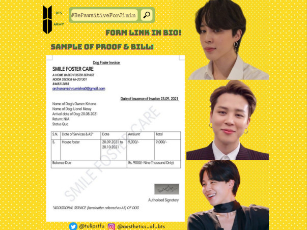 Be Pawsitive: Help Animals for Jimin's 26th Birthday!