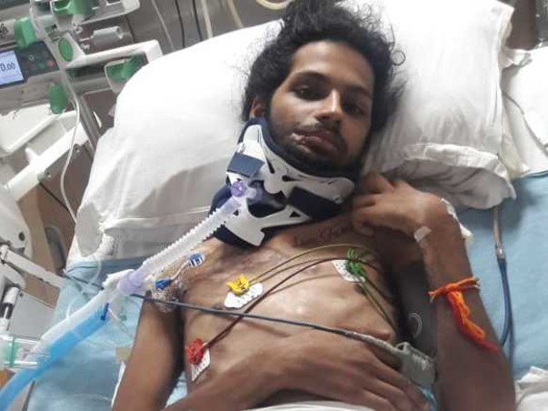 My Son Is Struggling With Spinal Injury Due To Accident, Help Him