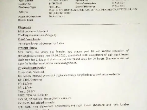 63 Years Old Saroj Needs Your Help Fight Liver Cancer