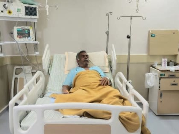 69 Years Old Padmanabhan K Needs Your Help To Recover Cardiac Arrest