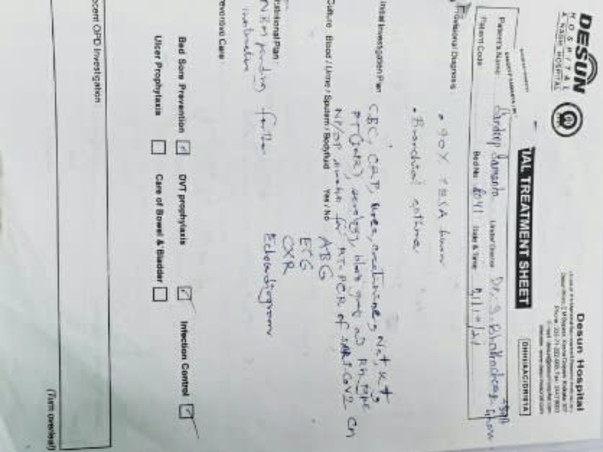 Support Sandip in his battle for life against 62% burns