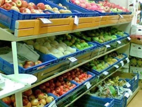 Let's bring fruit & vegetables  in showroom as shoes cloths are 🙏🤝